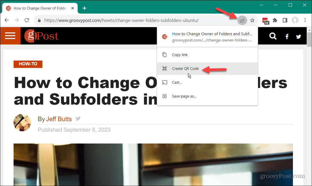 Hogyan hozzunk létre QR-kódot egy weboldalhoz a Chrome-ban vagy az Edge-ben