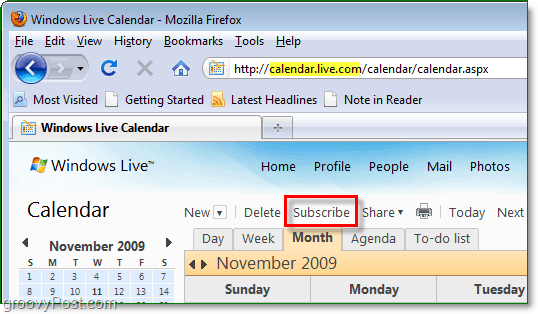 feliratkozhat a Windows Live naptárban a Google vagy más naptárra