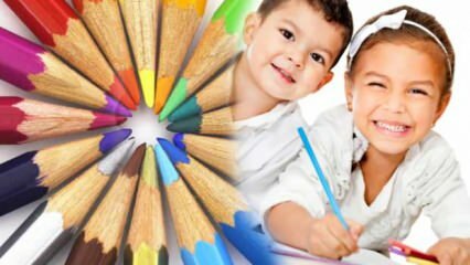 Mikor különböztethetik meg a babák a színeket? Hogyan tanítják a színeket? Óvodai színtevékenység