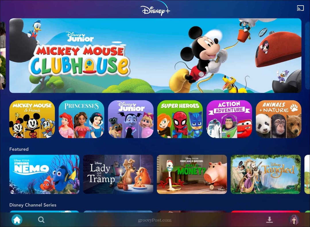 A szülői felügyelet használata a Disney Plus-on egy gyerekek profiljának létrehozásához