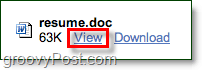 Tekintse meg a .doc fájlokat gmailben