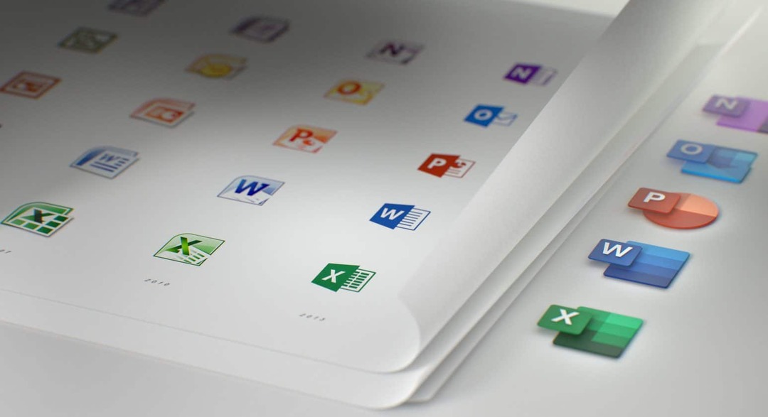 A Microsoft bemutatta az Office 365 újratervezett ikonjait