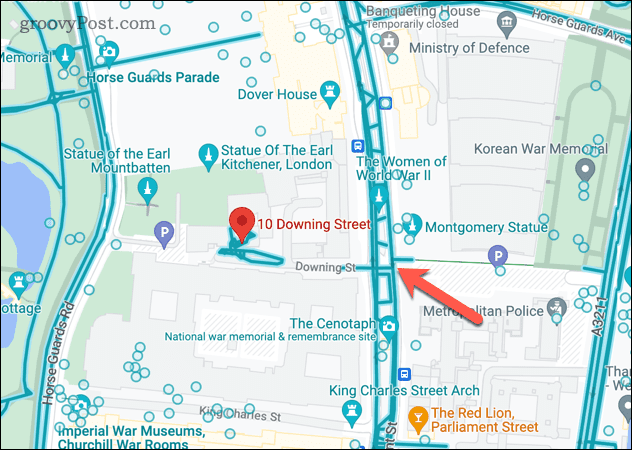 Google Maps utcanézeti útvonalak