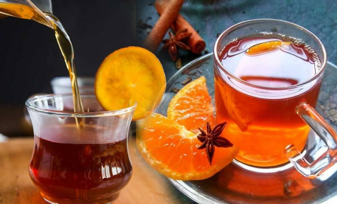 Hogyan készítsünk narancsteát? Más íz a vendégeknek: Narancs tea bazsalikommal