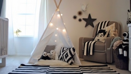 Új dekorációs divat: otthoni sátrak