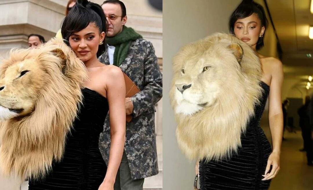 Kylie Jenner oroszlánfejű ruhája tátva hagyta a száját! Akik látták, azt hitték, hogy valóságos