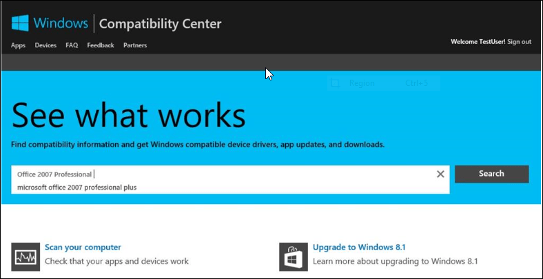 A Microsoft megölte a Windows kompatibilitási webhelyét