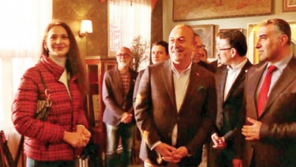 Mevlüt Çavuşoğlu miniszter meglátogatta a konfrontáció sorozat sorozatát