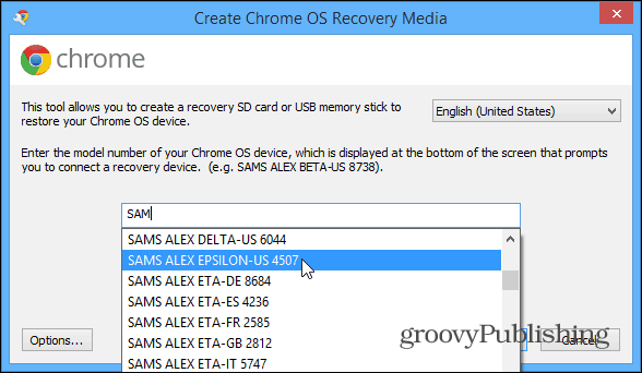 A Chrome OS helyreállítása