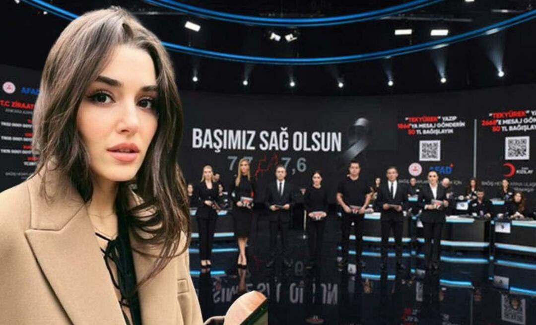 Hande Erçel, aki részt vett a Türkiye One Heart kampányban, mesélt ezekről a pillanatokról! "...akartam, hogy tudd"