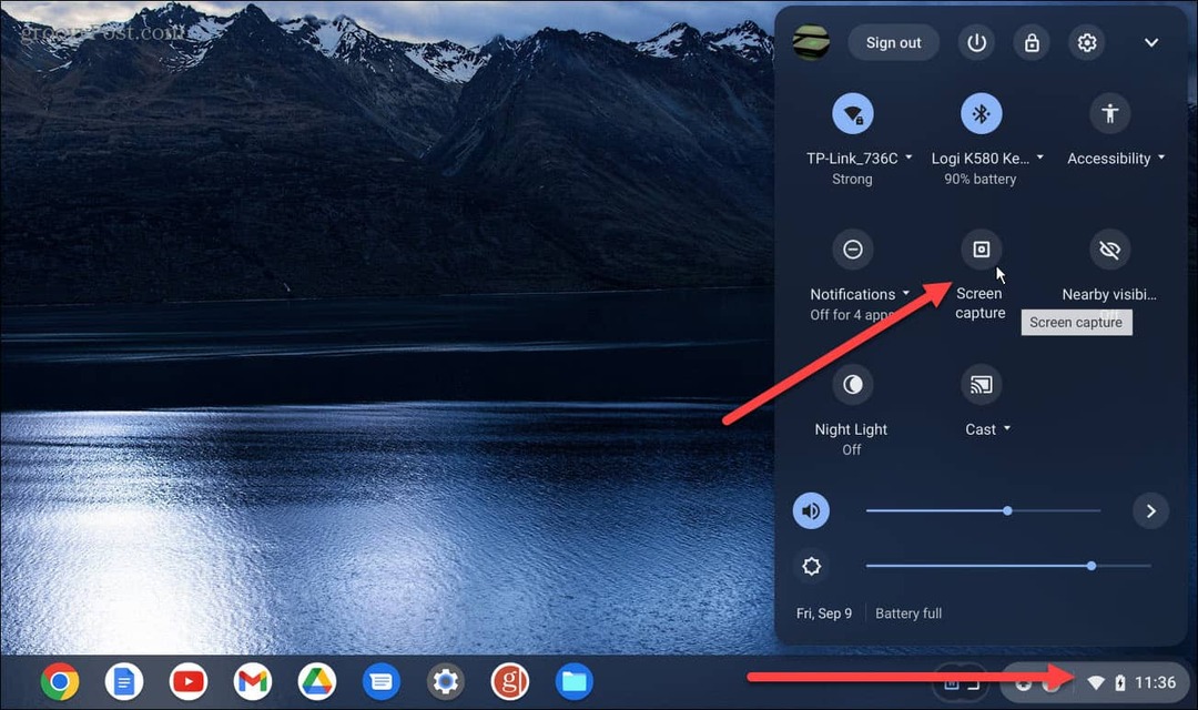 Screen Record Chromebookon