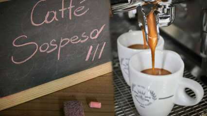 Mit jelent a kávé felakasztása? Caffé Sospeso: a kávé felakasztásának nápolyi hagyománya