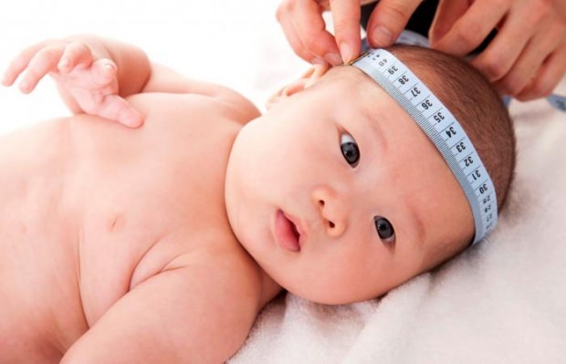 Hogyan mérhető a csecsemők fejének kerülete
