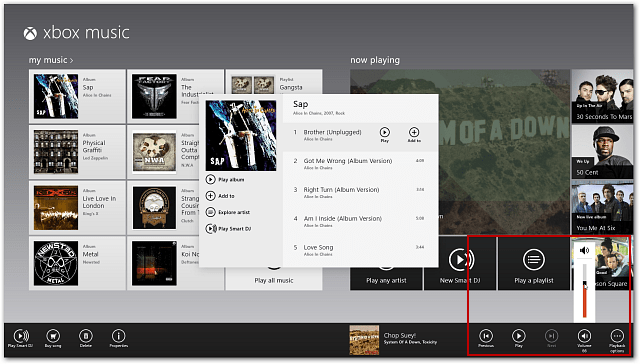 A Microsoft frissíti a Windows 8 / RT Xbox Music alkalmazást és még sok más