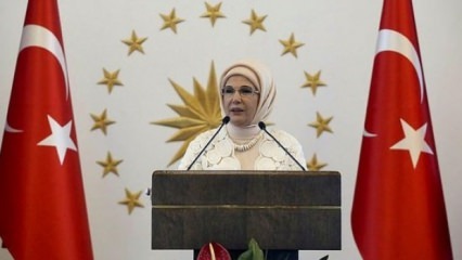 Erdoğan első asszony üdvözölte a nagykövetek feleségeit
