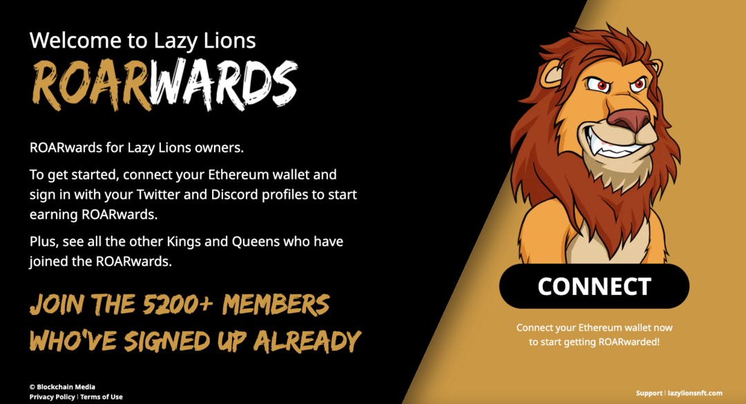 közösségfejlesztés-lusta-oroszlánok-profil-kép-pénztárca-jutalmak-2. példa