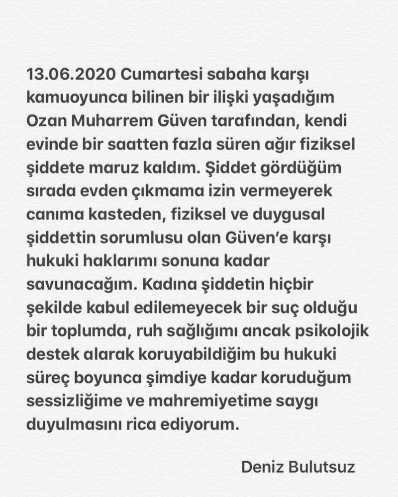 Ozan Güven-t, aki Deniz Bulutsuz elleni erőszakot alkalmazott, eltávolították a Babil TV sorozat szereplőiből!