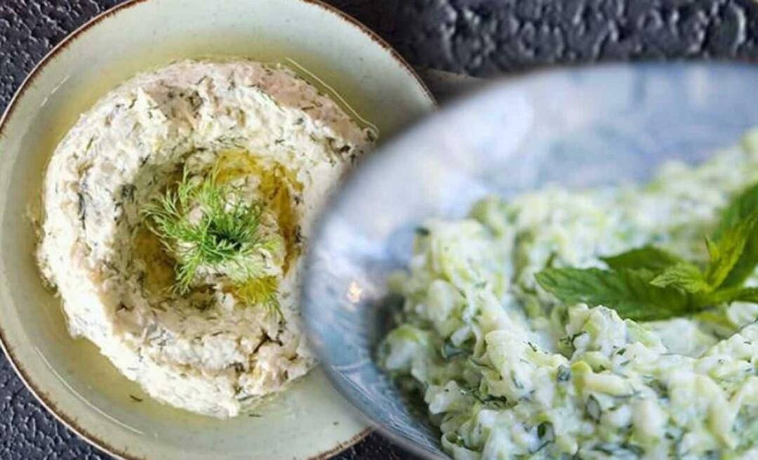 Hogyan készítsünk Ege régió Nuraniye előételét? Egészséges Nuraniye Meze saláta recept!