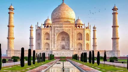 Hol van Taj Mahal és hogyan juthatunk el? Mi a Tádzs Mahal története? A Taj Mahal jellemzői
