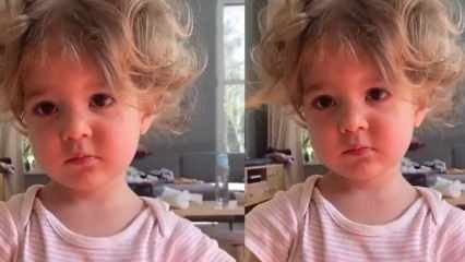 "Ölelést kérek" videó Lináról, Pelin Akil egyik ikréről