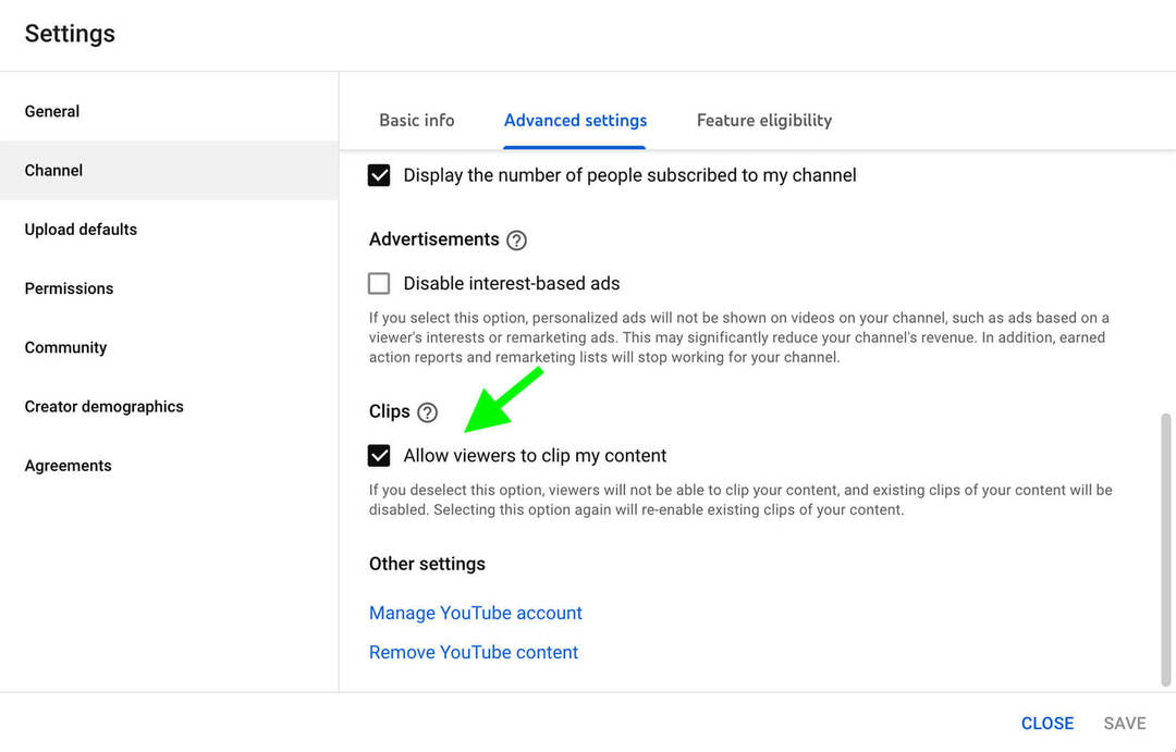 hogyan-hozzon-hoz-hozzon-klipeket-youtube-opt-in-out-advanced-settings-2. lépés