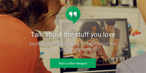 google + video hangouts kép