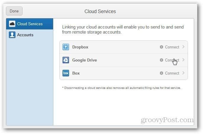 A Gmail-mellékletek automatikus küldése a Google Drive-ra, a Dropbox-ra és a Boxra