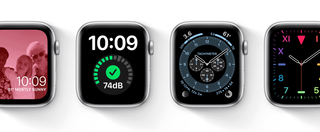 Az Apple Watch arcai a watchOS 7-ben