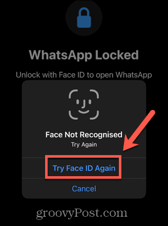 Whatsapp próbálja meg újra a face ID-t