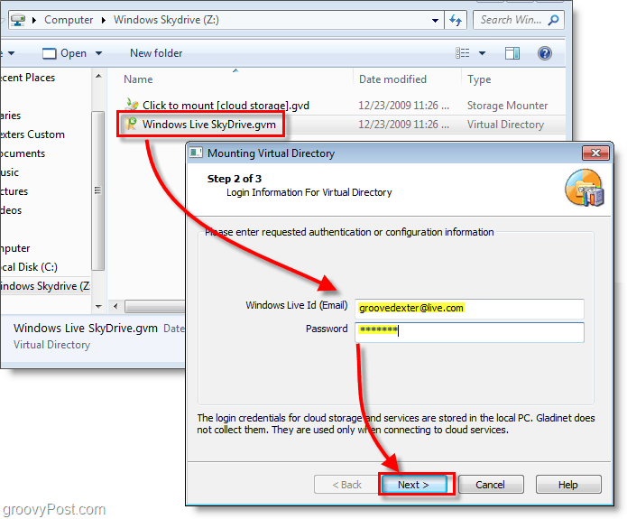 A Windows Live SkyDrive csatlakoztatása a meghajtólevelekhez a Windows Intézőben [Hogyan]