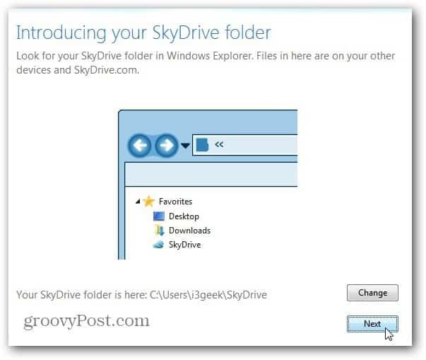 SkyDrive hely