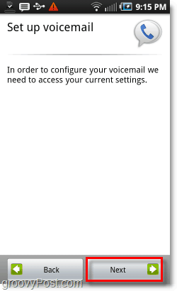 Google Voice az Android mobil hangpostán