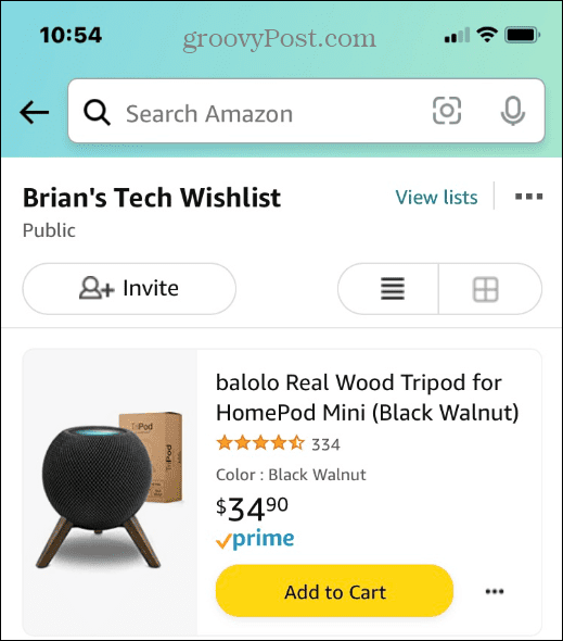 Ossza meg az Amazon kívánságlistáját