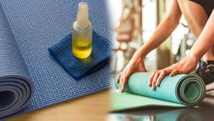 Hogyan lehet megtisztítani a legegyszerűbb pilates szőnyeget? A Pilates szőnyeg tisztításának legpraktikusabb módja