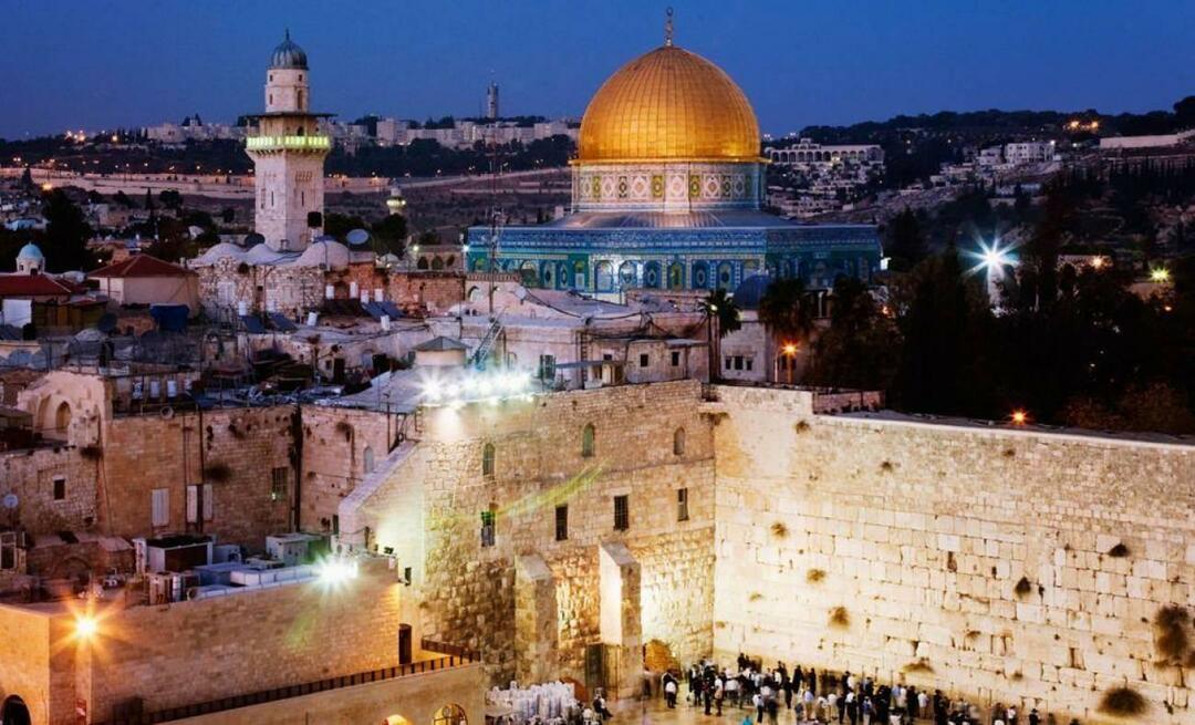 Melyik hónapban célszerűbb Jeruzsálembe látogatni? Miért olyan fontos Jeruzsálem a muszlimok számára?