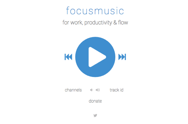 Szerezzen zenét a fókuszáláshoz a FocusMusic.fm oldalon.