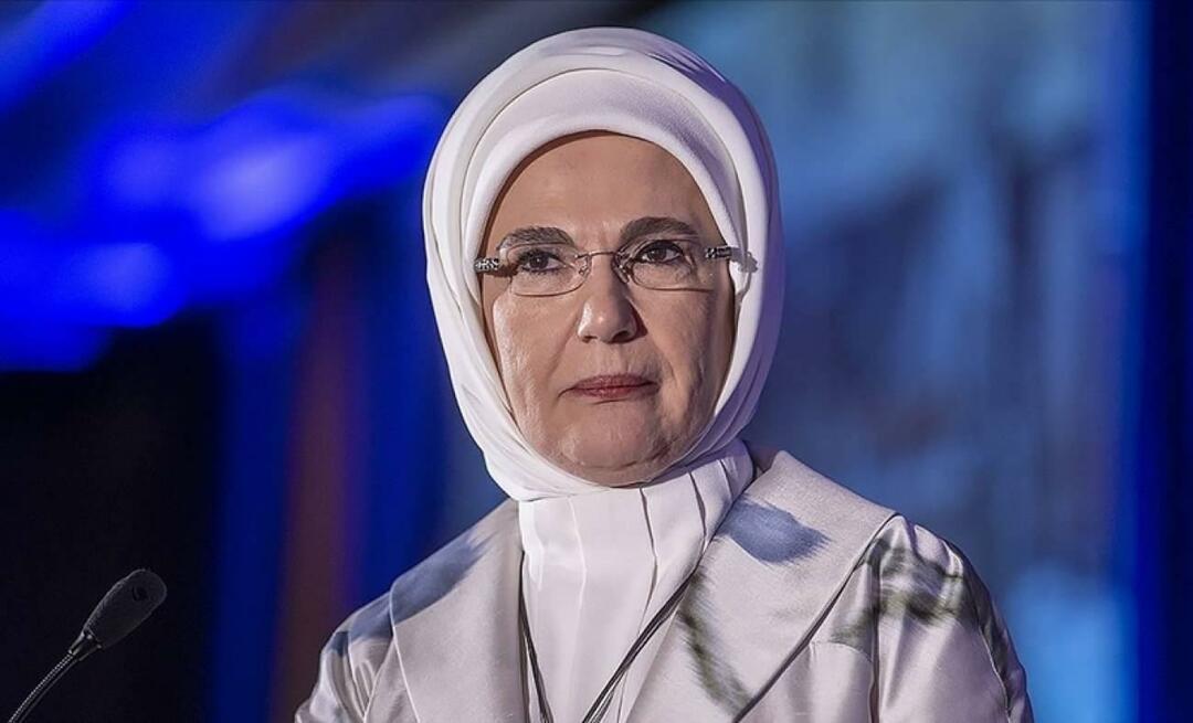 Erdoğan First Lady gázai hívása! "Az emberiség felé fordulok, amely figyeli ezt a kegyetlenséget."